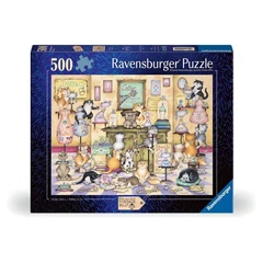 Ravensburger 500 db-os puzzle - Crazy Cats - Taby & Co (12001451)