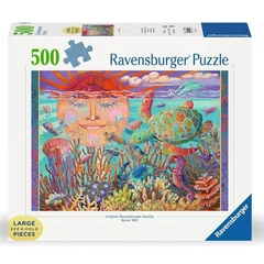 Ravensburger 500 db-os puzzle - Nap és tenger (12001003)