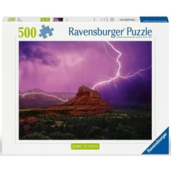 Ravensburger 500 db-os puzzle - Power of Nature - Pink mennydörgés (12000779)