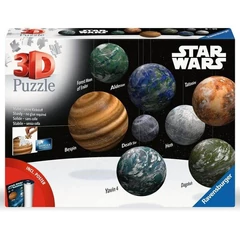 Ravensburger 531 db-os 3D gömb puzzle - Star Wars Galaxis égitestjei (11577)