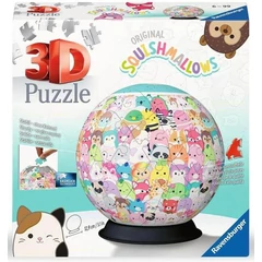 Ravensburger 72 db-os 3D gömb puzzle - Squishmallows (11583)