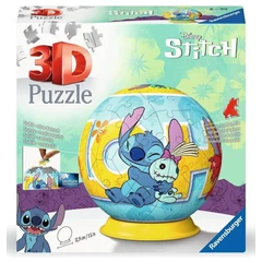Ravensburger 72 db-os 3D gömb puzzle - Stitch (11596)