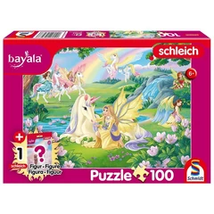 Schmidt 100 db-os  Schleich puzzle figurával - Bayala - Magical Faeries (56563)