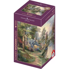 Schmidt 1000 db-os fa puzzle - Village by the Lake, Thomas Kinkade (59800)