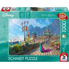 Schmidt 1000 db-os puzzle - Disney - Frozen - Celebration in Arendelle, Thomas Kinkade (58042)
