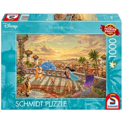 Schmidt 1000 db-os puzzle - Disney - Jasmine - Dancing in the Desert Sunlight, Thomas Kinkade (58032)