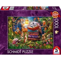 Schmidt 1000 db-os puzzle - Forest Stories at Night (59779)