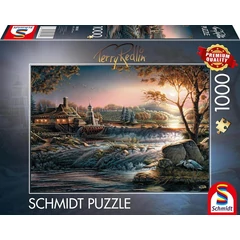 Schmidt 1000 db-os puzzle - Lights in the Wilderness, Terry Redlin (58545)