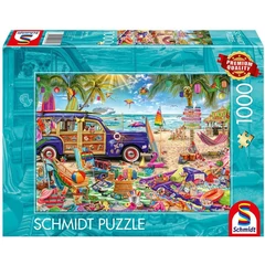 Schmidt 1000 db-os puzzle - Sunny Getaway on the Beach (59793)