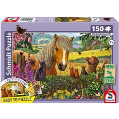 Schmidt 150 db-os puzzle - A Lovely Visit to the Horse Paddock (56526)