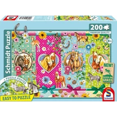 Schmidt 200 db-os puzzle - Happy Horses (56538)