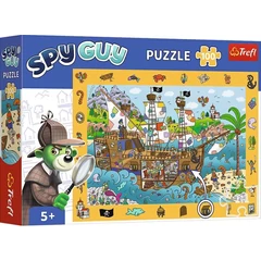 Trefl 100 db-os puzzle - Spy Guy - Nyomozás a kalózhajón (15594)