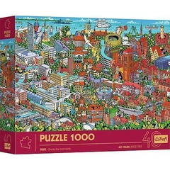 Trefl 1000 db-os puzzle - 40 Éves Jubileum - Háromváros (10924)