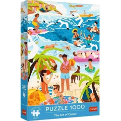 Trefl 1000 db-os puzzle - The Art of Colour - Vakáció (12065)