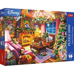 Trefl 1000 db-os Premium Plus puzzle - Disney karácsonyi szoba (10916)