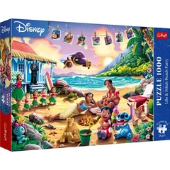 Trefl 1000 db-os Premium Plus puzzle - Stitch a tengerparton (10918)