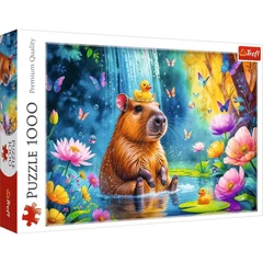 Trefl 1000 db-os puzzle - Kapibara (10949)