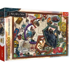 Trefl 1000 db-os puzzle - Így neveld a sárkányodat (10959)