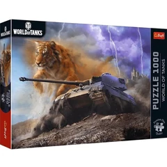Trefl 1000 db-os puzzle - World of Tanks - Tiger II (12089)