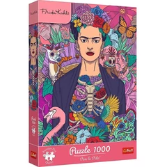 Trefl 1000 db-os Premium Plus puzzle - Frida Kahlo - Virágzó lélek (12096)