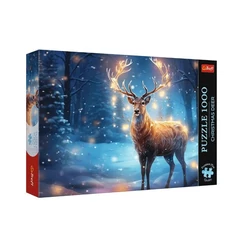 Trefl 1000 db-os Premium Plus puzzle - Karácsonyi rénszarvas (12119)