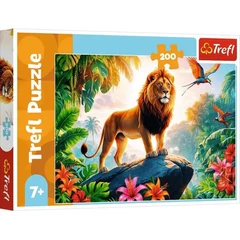 Trefl 200 db-os puzzle - A dzsungel királya (13329)