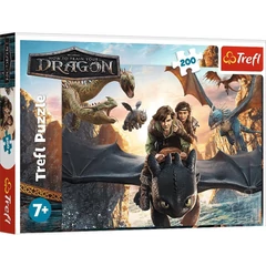 Trefl 200 db-os puzzle - Így neveld a sárkányodat (13348)