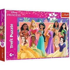 Trefl 160 db-os puzzle - Disney Princess (15427)