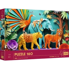 Trefl 160 db-os Paper Art puzzle - 40 Éves Jubileum - Dzsungel (40051)