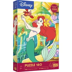 Trefl 160 db-os puzzle - 40 Éves Jubileum - Disney - A kis hableány (40056)