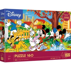 Trefl 160 db-os puzzle - 40 Éves Jubileum - Disney - Tócsákba ugrálni (40055)