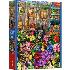 Trefl 2 x 500 db-os puzzle - Kerti munkák (37529)