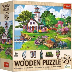 Trefl 501 db-os Wooden puzzle - Nyári menedékhely (20219)