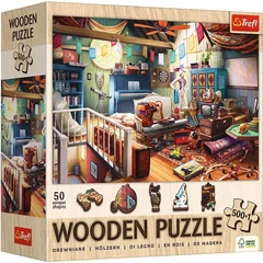 Trefl 501 db-os Wooden puzzle - Kincsek a padláson (20220)