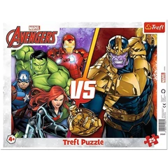 Trefl 25 db-os keretes puzzle - Avengers - Bosszúállók (31427)