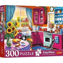 Trefl 300 db-os XXL puzzle - Easy Piece - Reggel a konyhában (23102)