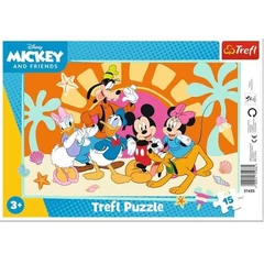 Trefl 15 db-os keretes puzzle - Mickey egér és barátai (31433)