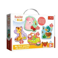 Trefl Baby Puzzle táskában - Első puzzle - Állatok (36135)