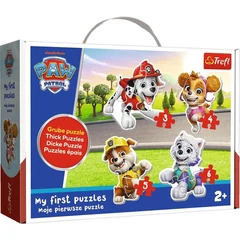 Trefl Baby Puzzle táskában - Első puzzle - Mancs őrjárat (36136)
