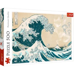 Trefl 500 db-os puzzle - Nagy macska hullám (37537)