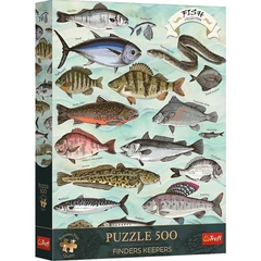 Trefl 500 db-os puzzle - Finders Keepers - Halak (37609)