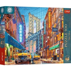 Trefl 500 db-os Premium Plus puzzle - European Puzzle Championship - Tea Time - Kilátás a Manhattan hídra (37613)