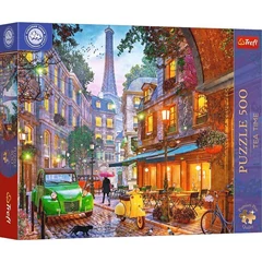 Trefl 500 db-os Premium Plus puzzle - European Puzzle Championship - Tea Time - Párizsi kávézó (37614)