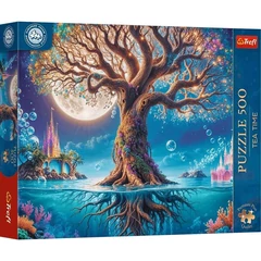 Trefl 500 db-os Premium Plus puzzle - European Puzzle Championship - Tea Time - A varázsfa (37615)