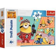 Trefl 60 db-os puzzle - Gru 4 - Boldog Minyonok (17395)