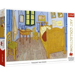 Trefl 1000 db-os Art puzzle - Van Gogh szobája Arles-ban, Van Gogh  (93754)