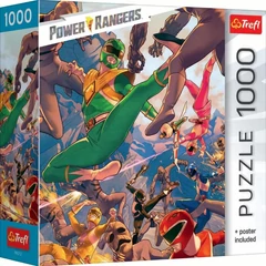 Trefl 1000 db-os puzzle - Power Rangers - Harc közben  (99212)