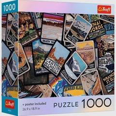Trefl 1000 db-os puzzle - Szuvenír az USA-ból  (99224)