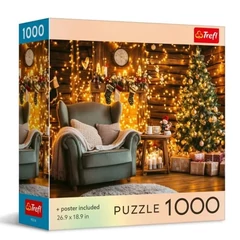 Trefl 1000 db-os puzzle - Karácsony a kunyhóban  (99236)