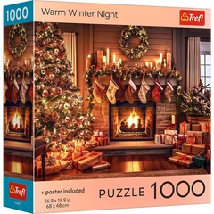 Trefl 1000 db-os puzzle - Meleg téli este  (99283)